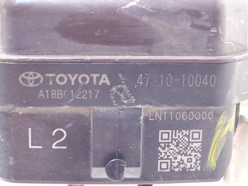 Recambio de abs para toyota c-hr (_x1_) 1.8 hybrid (zyx10_, zyx11_) referencia OEM IAM 4721010040  