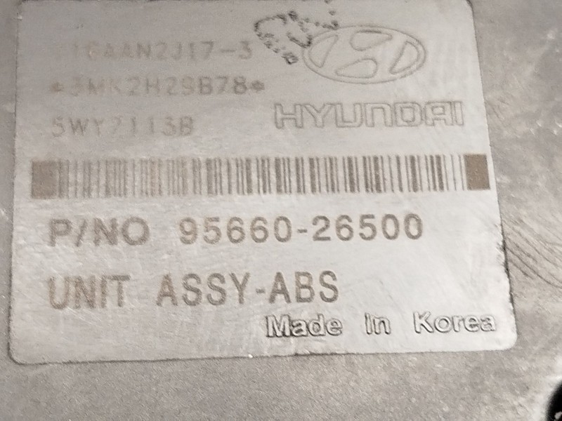 Recambio de abs para hyundai santa fé i (sm) 2.0 crdi referencia OEM IAM 5890026150 9566026500 BH30101110