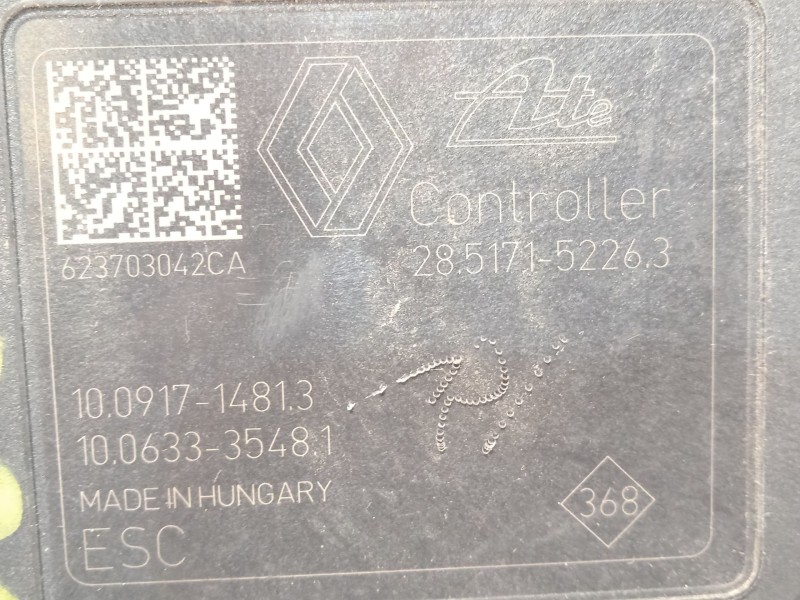 Recambio de abs para dacia sandero iii 1.0 tce 90 referencia OEM IAM 476600929R 28517152263 10022025314