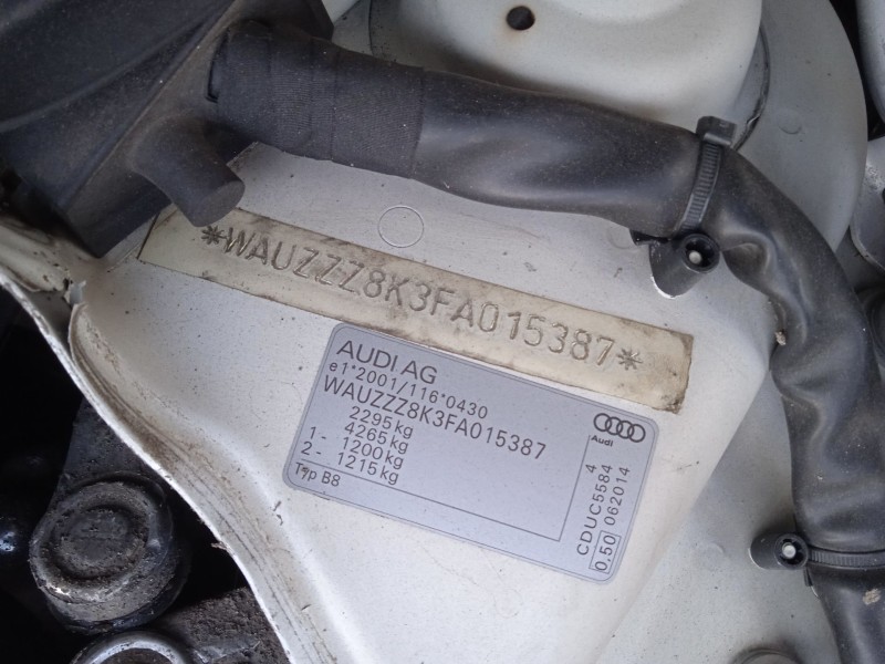 audi a4 b8 avant (8k5) del año 2014