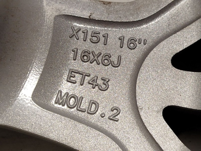 Recambio de llanta para ssangyong tivoli 1.2 referencia OEM IAM 4173035120  