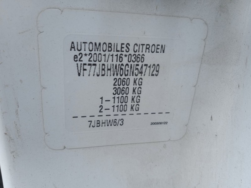 citroën berlingo multispace (b9) del año 2017