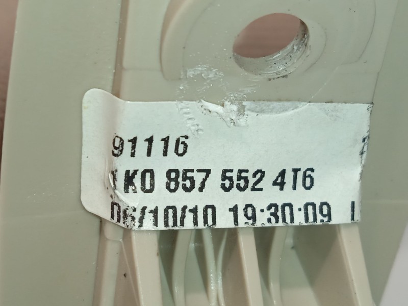 Recambio de parasol derecho para volkswagen passat cc b6 (357) 2.0 tdi referencia OEM IAM 1K0857552 1K08575524T6 