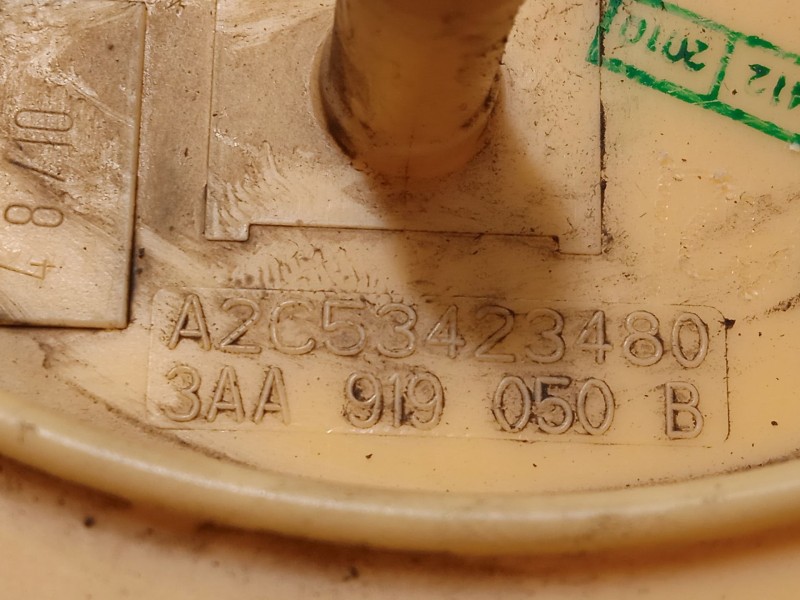 Recambio de bomba combustible para volkswagen passat cc b6 (357) 2.0 tdi referencia OEM IAM 3AA919050B  A2C53423480