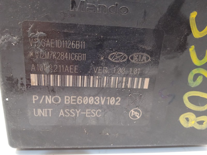 Recambio de abs para kia rio (yb) drive referencia OEM IAM 58920H8200 BE6003V102 MGH85ADBH6013V101
