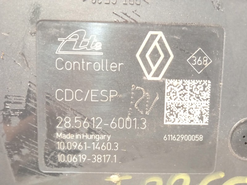 Recambio de abs para renault fluence z.e. dynamique referencia OEM IAM 476600451R 28561260013 10021206014