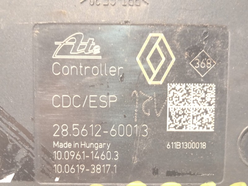 Recambio de abs para renault fluence z.e. dynamique referencia OEM IAM 476600451R 28561260013 10021206014