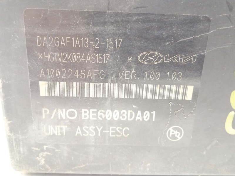Recambio de abs para kia stonic (ybcuv) drive referencia OEM IAM 58910H8450 BE6003DA01 MGH85ADBH6013DA01