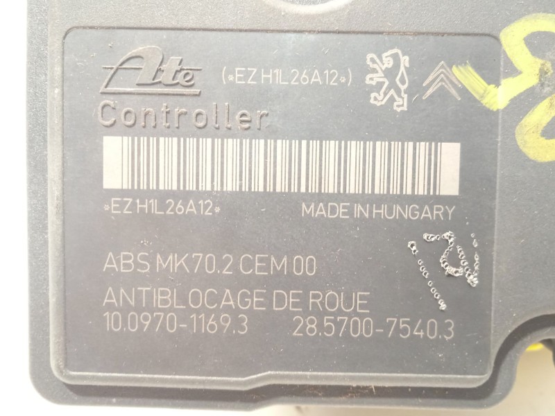 Recambio de abs para citroën c3 picasso attraction referencia OEM IAM 9675099980 10097011693 10020702074