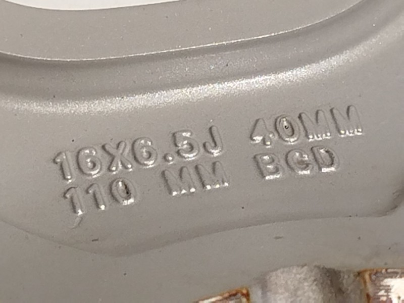 Recambio de llanta para jeep compass (mp, m6, mv, m7) 1.4 multiair referencia OEM IAM 5VC24TRMAA  