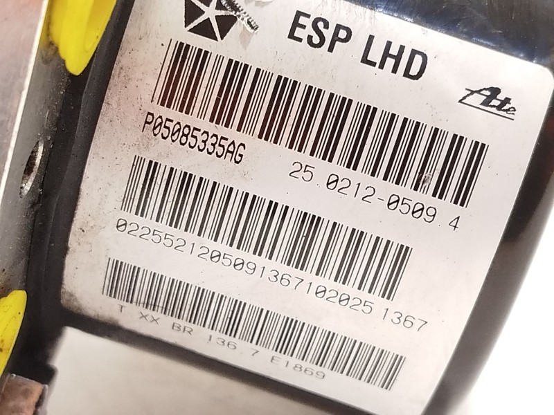 Recambio de abs para dodge avenger 2.0 referencia OEM IAM P05085335AG  25021205094