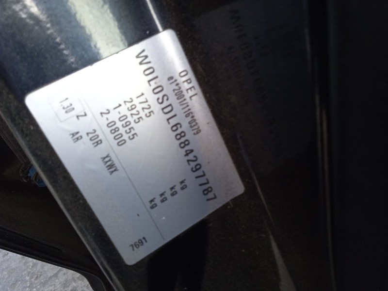 opel corsa d (s07) del año 2008