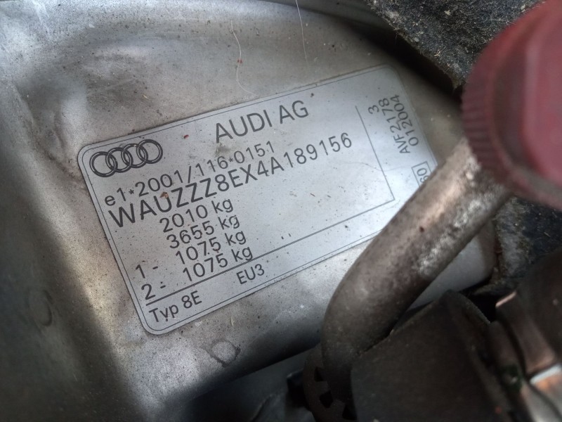 audi a4 b6 (8e2) del año 2004