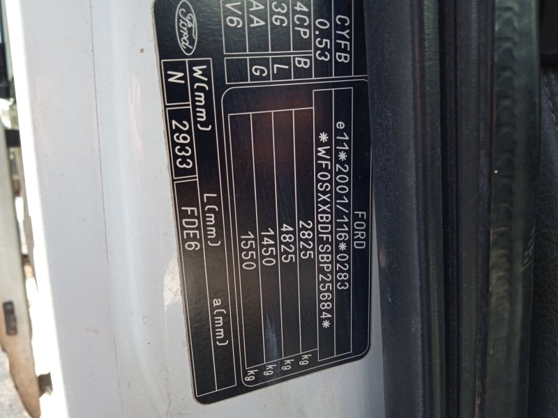 ford transit autobús (fd_ _, fb_ _, fs_ _, fz_ _, fc_ _) del año 2011