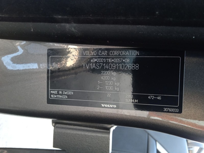 volvo s80 ii (124) del año 2009