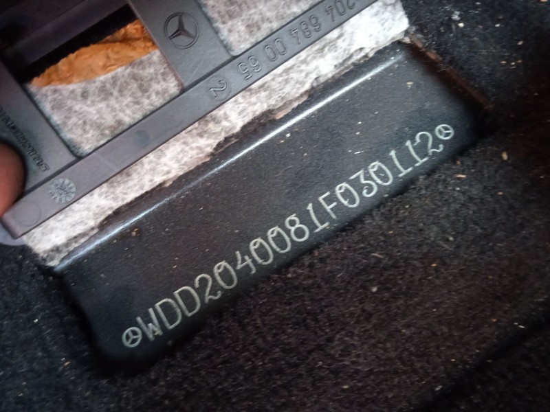 mercedes-benz clase c (w204) del año 2007