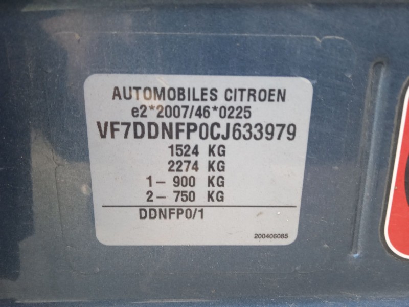 citroën c-elysee (dd_) del año 2013