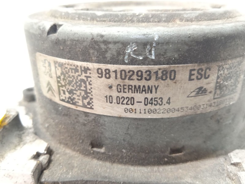 Recambio de abs para peugeot 208 1.6 16v hdi fap referencia OEM IAM 9810293180 10091539603 10022004534