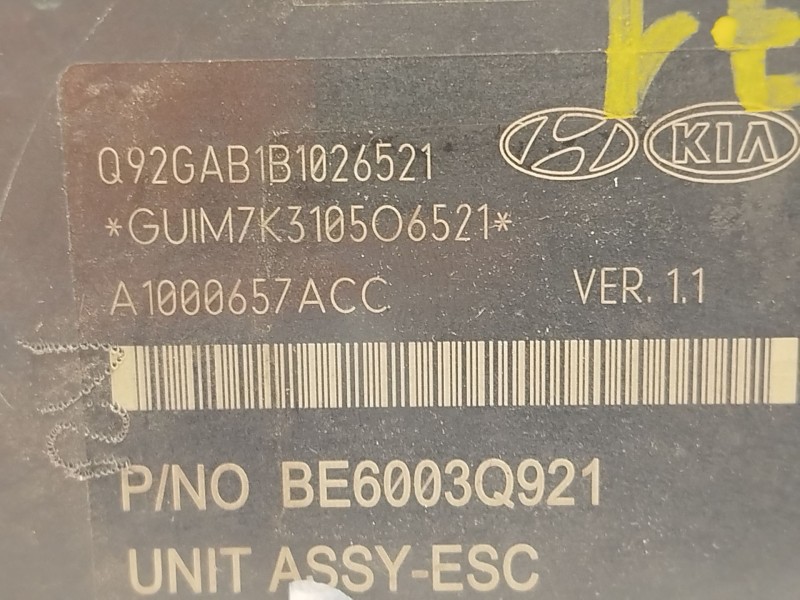 Recambio de abs para kia carens ( ) drive referencia OEM IAM 58910A4410 BE6003Q921 60BH6013Q921