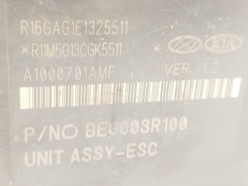 Recambio de abs para hyundai tucson tecno 2wd referencia OEM IAM 58920D7100 BE6003R100 MGH80BH6013R100