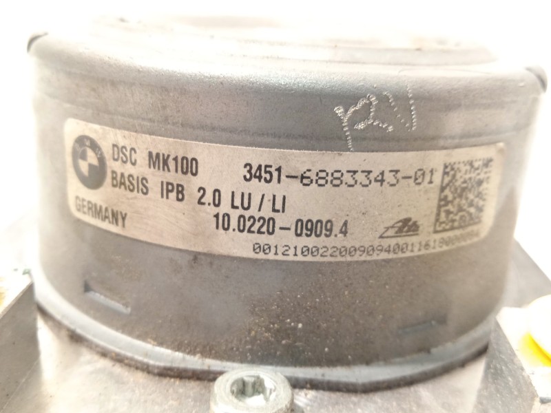 Recambio de abs para bmw x1 (f48) sdrive 20 d referencia OEM IAM 34516883343 6883344 10022009094