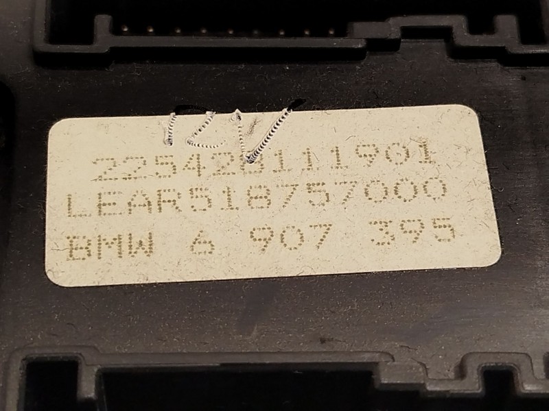 Recambio de caja reles / fusibles para bmw x5 (e53) 3.0 d referencia OEM IAM 6907395 61136907395 