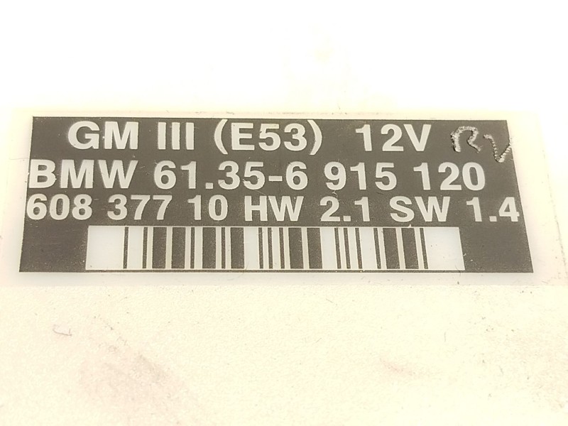 Recambio de modulo electronico para bmw x5 (e53) 3.0 d referencia OEM IAM 61356915120 6915120 