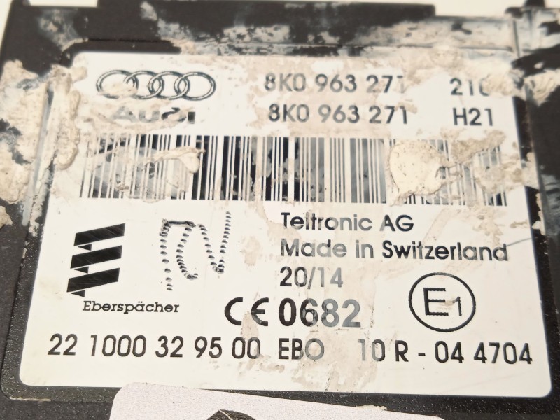 Recambio de modulo electronico para audi a4 b8 avant (8k5) 3.0 tdi quattro referencia OEM IAM 8K0963271  