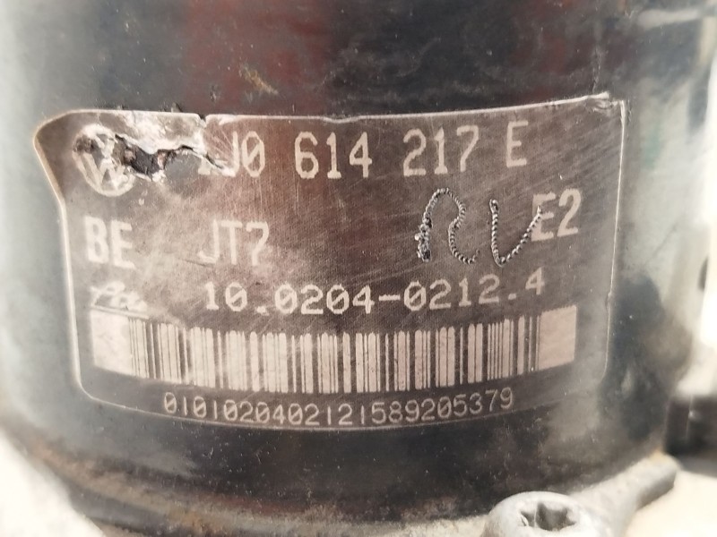 Recambio de abs para audi a3 (8l1) 1.9 tdi referencia OEM IAM 1J0614217E 1J0907379Q 10020402124
