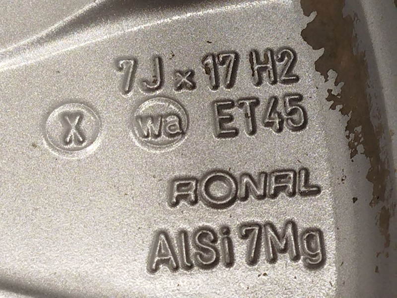 Recambio de llanta para skoda yeti (5l) 1.4 tsi referencia OEM IAM 5L0601025G 5L0601025G8Z8 