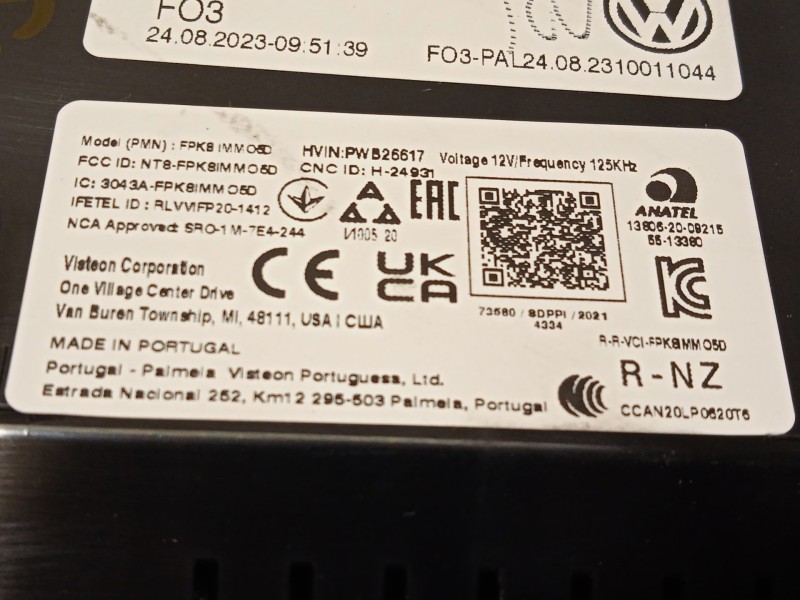 Recambio de cuadro instrumentos para volkswagen t-roc (a11, d11) 1.0 tsi referencia OEM IAM 2GJ920310B  