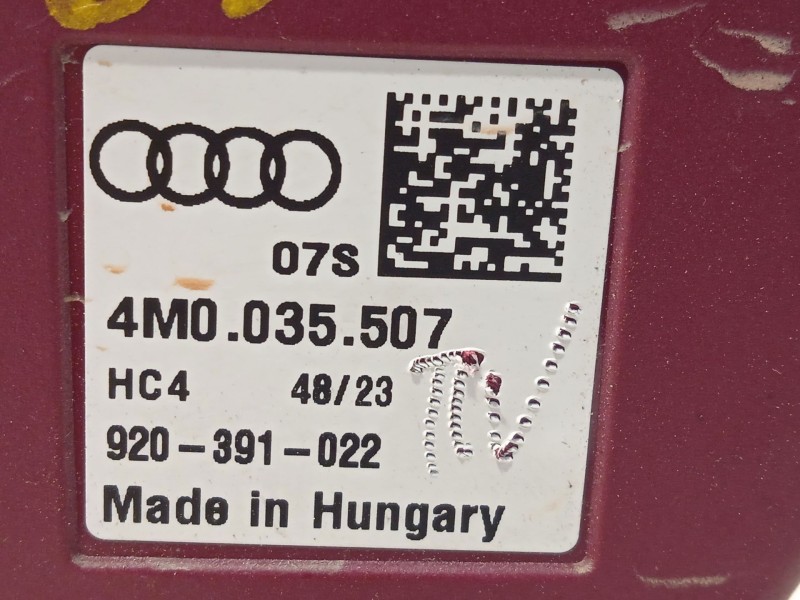 Recambio de antena para seat ibiza v (kj1, kjg) 1.0 tsi referencia OEM IAM 4M0035507  