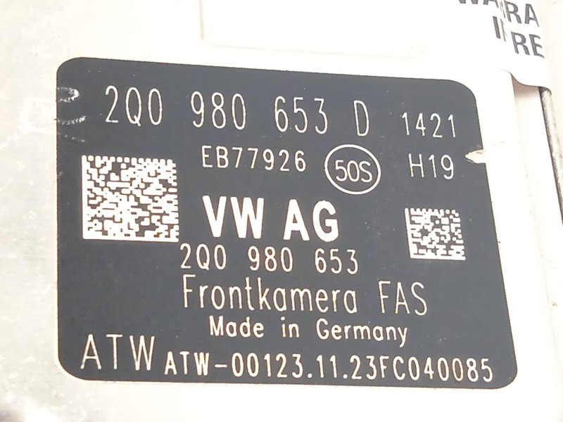 Recambio de modulo electronico para seat ibiza v (kj1, kjg) 1.0 tsi referencia OEM IAM 2Q0980653D  