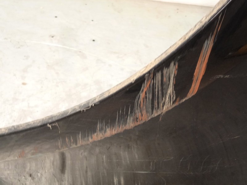 Recambio de aleta delantera izquierda para volkswagen touareg (7la) 2.5 tdi referencia OEM IAM 7L6821101K  