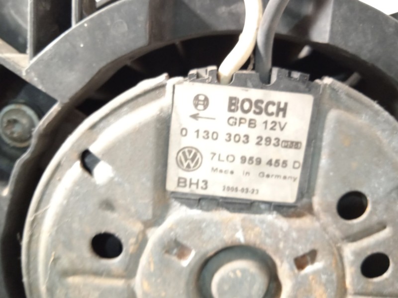 Recambio de electroventilador para volkswagen touareg (7la) 2.5 tdi referencia OEM IAM 7L0121203F 7L0959455D 0130303922