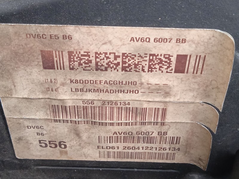 mazda 3 (bl) del año 2012