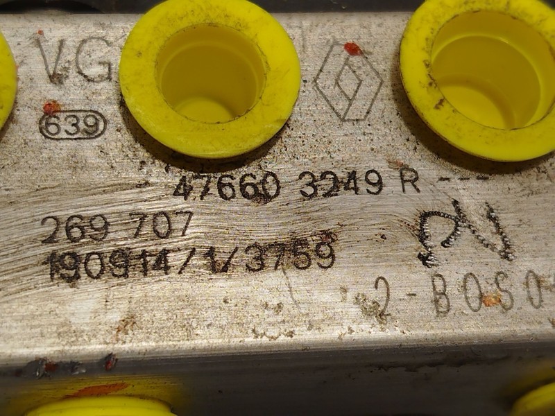 Recambio de abs para dacia sandero stepway referencia OEM IAM 476603249R 0265956560 269707