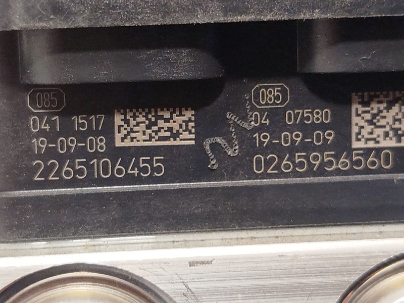 Recambio de abs para dacia sandero stepway referencia OEM IAM 476603249R 0265956560 269707