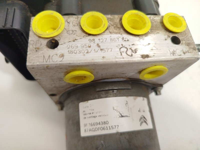 Recambio de abs para citroën c4 picasso ii 1.6 bluehdi 120 referencia OEM IAM 9812786180 0265956353 269936