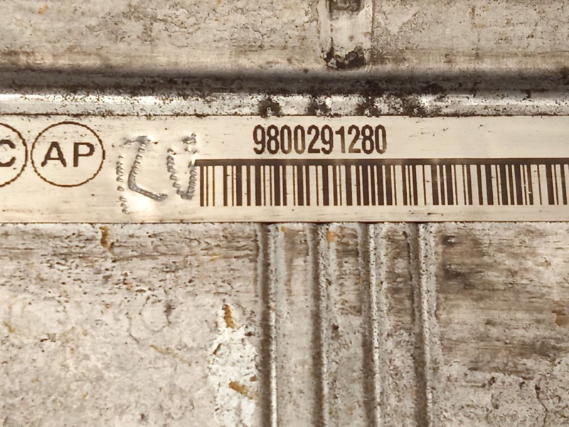 Recambio de intercooler para citroën berlingo multispace (b9) 1.6 hdi 75 / bluehdi 75 referencia OEM IAM 9800291280  