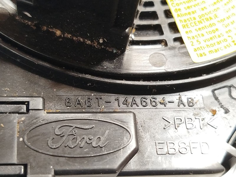 Recambio de anillo airbag para ford fiesta vi (cb1, ccn) 1.25 referencia OEM IAM 8A6T14A664AB 2116409 