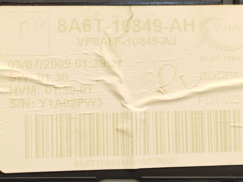 Recambio de cuadro instrumentos para ford fiesta vi (cb1, ccn) 1.25 referencia OEM IAM 8A6T10849AH 1786848 