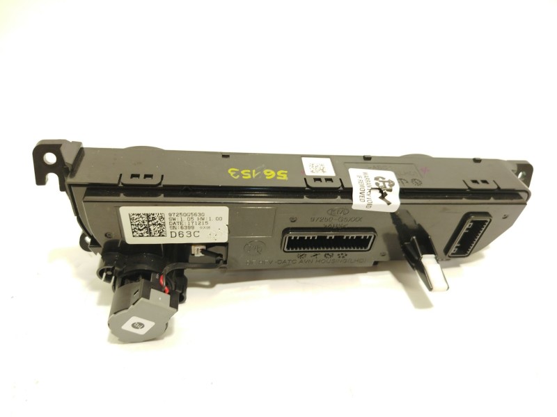 Recambio de mando climatizador para kia niro i (de) 1.6 gdi hybrid referencia OEM IAM 97250G5630 97250G5630CA 