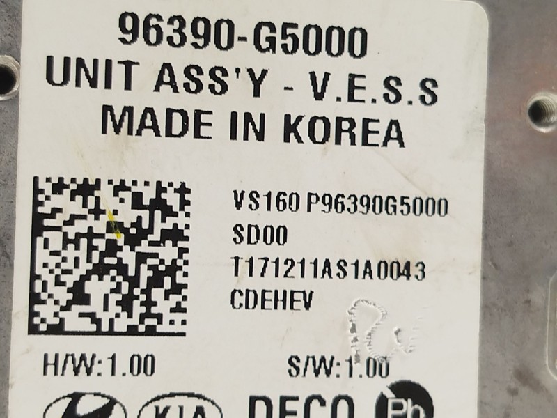 Recambio de modulo electronico para kia niro i (de) 1.6 gdi hybrid referencia OEM IAM 96390G5000  