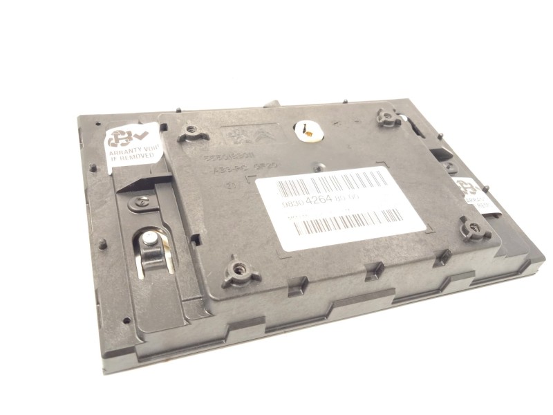 Recambio de pantalla multifuncion para peugeot rifter gt line standard referencia OEM IAM 9830426480  