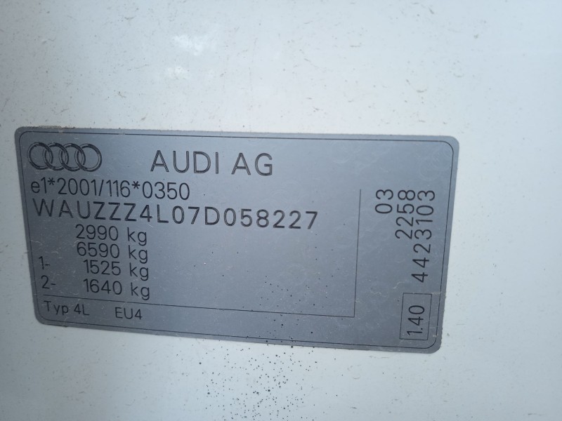 audi q7 (4lb) del año 2006