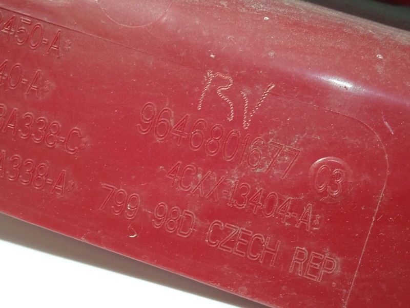 Recambio de piloto trasero derecho para citroën c4 coupé (la_) 1.6 16v referencia OEM IAM 9646801677 6351T6 