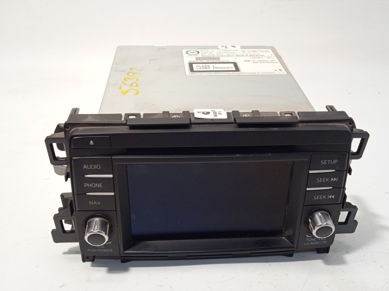 Recambio de sistema navegacion gps para mazda cx-5 (ke, gh) 2.2 d (ke2fw) referencia OEM IAM GHP966DV0C  