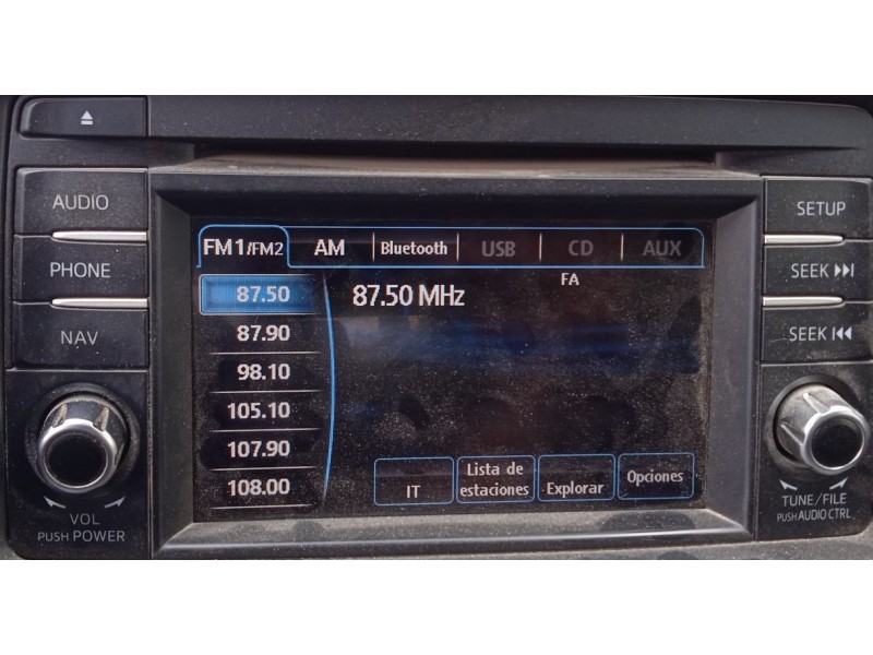 Recambio de sistema navegacion gps para mazda cx-5 (ke, gh) 2.2 d (ke2fw) referencia OEM IAM GHP966DV0C  