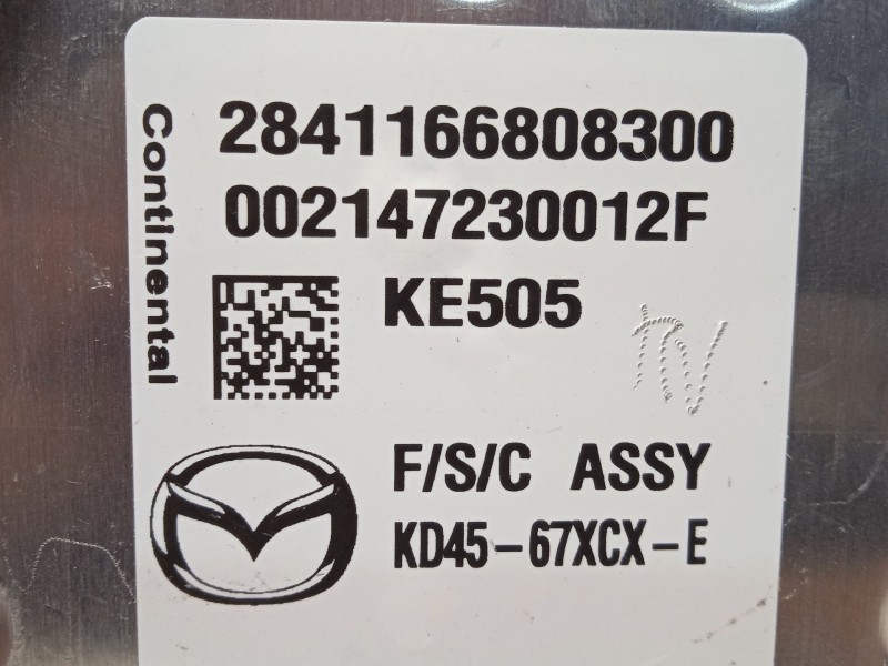 Recambio de modulo electronico para mazda cx-5 (ke, gh) 2.2 d (ke2fw) referencia OEM IAM KD4567XCXE  